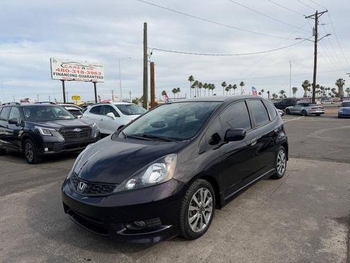 Midnight Plum Metallic 2013 Honda Fit Sport