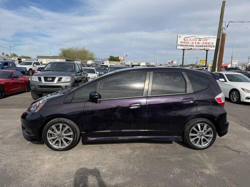 Midnight Plum Metallic 2013 Honda Fit Sport