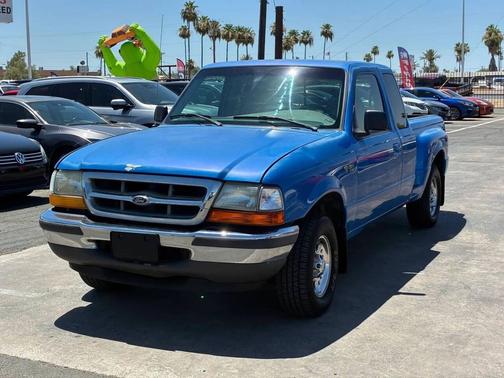 Boysenberry Blue Clearcoat Metallic 1998 Ford Ranger Splash SuperCab