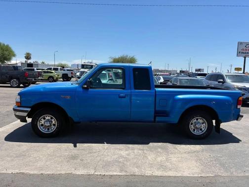 Boysenberry Blue Clearcoat Metallic 1998 Ford Ranger Splash SuperCab