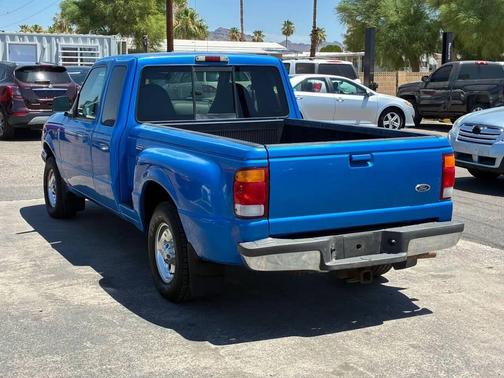 Boysenberry Blue Clearcoat Metallic 1998 Ford Ranger Splash SuperCab