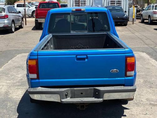 Boysenberry Blue Clearcoat Metallic 1998 Ford Ranger Splash SuperCab