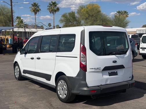 Frozen White 2016 Ford Transit Connect XL w/Rear Liftgate