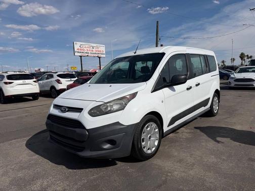 Frozen White 2016 Ford Transit Connect XL w/Rear Liftgate