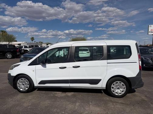 Frozen White 2016 Ford Transit Connect XL w/Rear Liftgate