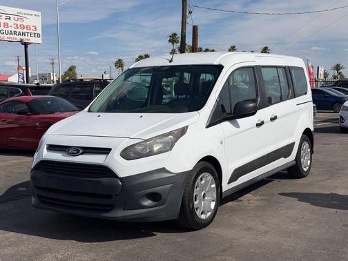 Frozen White 2016 Ford Transit Connect XL w/Rear Liftgate