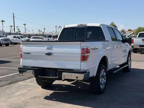White 2012 Ford F-150 Lariat