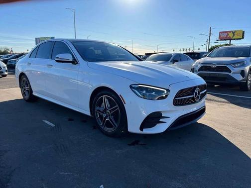 White 2023 Mercedes-Benz E-Class E 350 4dr Sedan