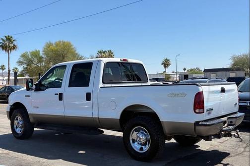 Oxford White Clearcoat/Arizona Beige 2006 Ford F-250 XLT Crew Cab