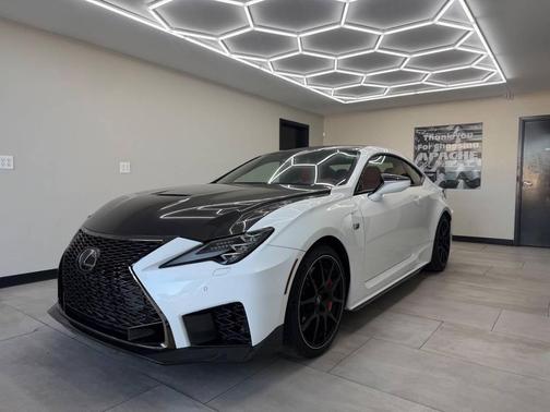 Ultra White 2020 Lexus RC F Track