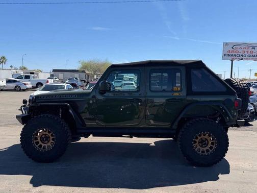 Sarge Green Clearcoat 2021 Jeep Wrangler Unlimited Rubicon