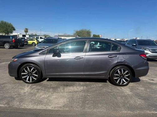 Brown 2014 Honda Civic EX-L