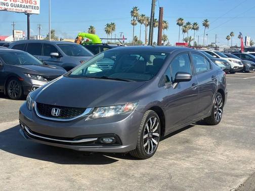 Brown 2014 Honda Civic EX-L