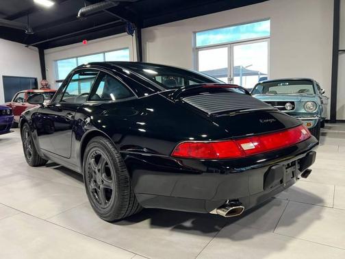 Black 1997 Porsche 911 Targa
