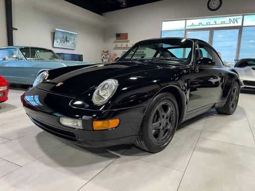 Black 1997 Porsche 911 Targa