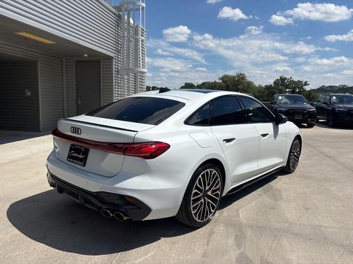 Glacier White Metallic 2026 Audi S5 PLUS