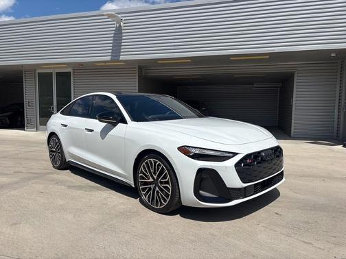 Glacier White Metallic 2026 Audi S5 PLUS