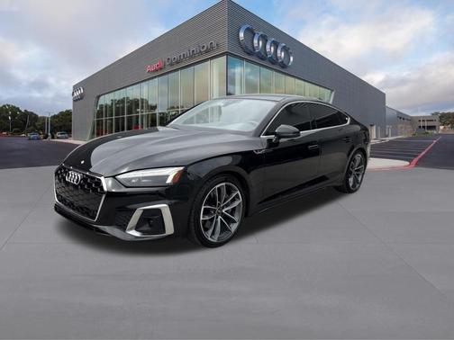Mythos Black Metallic 2023 Audi A5 Sportback 45 S line quattro Premium