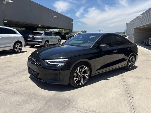 Mythos Black Metallic 2023 Audi A3 40 Premium