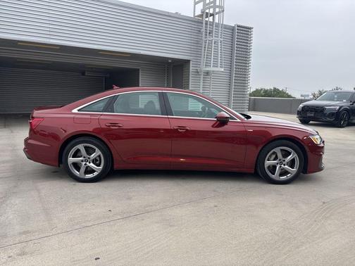 Grenadier Red Metallic 2024 Audi A6 55 Premium