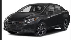Black 2025 Nissan Versa 1.6 SV