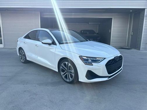 White 2026 Audi A3 Premium Plus