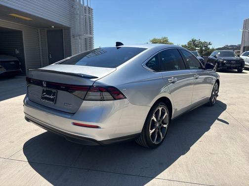 Solar Silver Metallic 2025 Honda Accord Hybrid Sport
