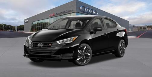 Black 2025 Nissan Versa 1.6 SV