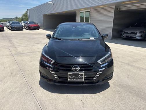 Black 2025 Nissan Versa 1.6 SV