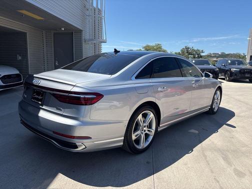 Silver 2026 Audi A8 L 55