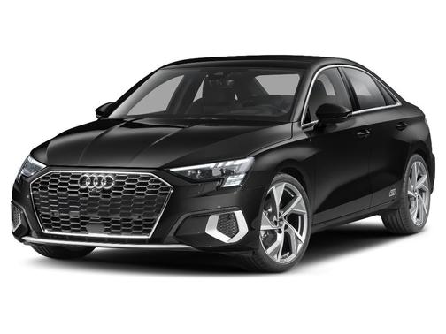 Brilliant Black 2022 Audi A3 40 Premium