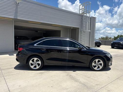 Brilliant Black 2022 Audi A3 40 Premium
