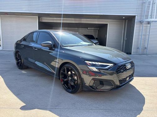Manhattan Gray Metallic 2024 Audi A3 40 Premium
