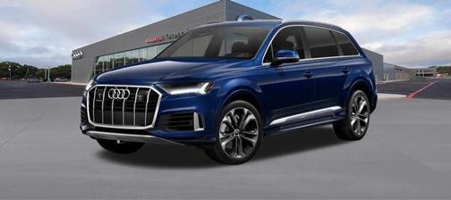 Navarra Blue Metallic 2022 Audi Q7 55 Premium