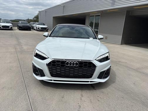 Glacier White Metallic 2023 Audi A5 Sportback 45 S line quattro Premium