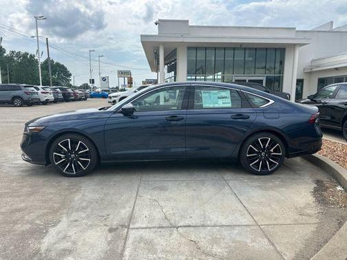 Canyon River Blue Metallic 2026 Honda Accord Hybrid Touring
