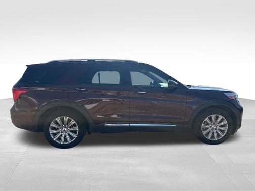 Burgundy 2022 Ford Explorer Base