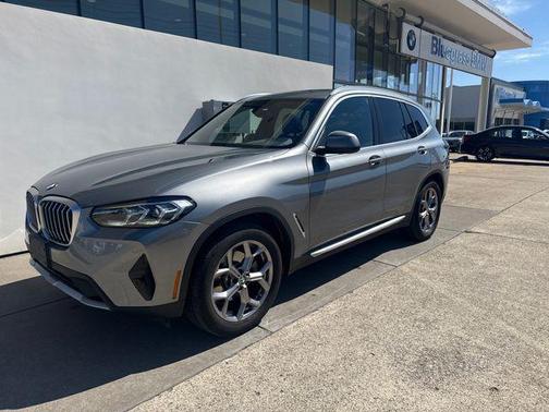 Gray Metallic 2024 BMW X3 xDrive30i