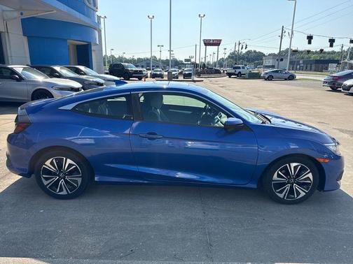 Aegean Blue Metallic 2018 Honda Civic EX-T