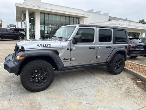 Billet Silver Metallic Clearcoat 2020 Jeep Wrangler Unlimited Willys 4x4