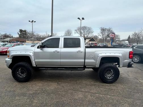 Silver 2017 Chevrolet Silverado 2500 LTZ