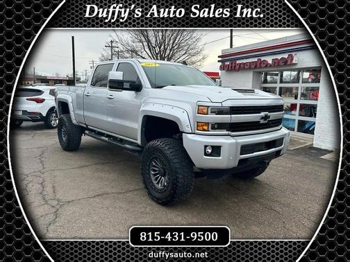 Silver 2017 Chevrolet Silverado 2500 LTZ