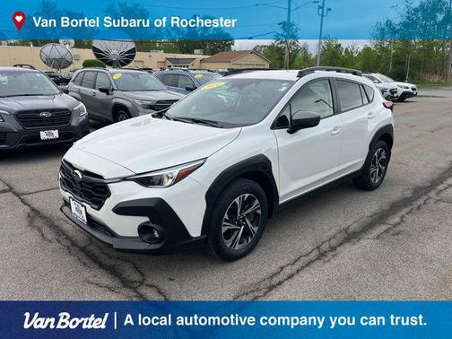 Crystal White Pearl 2024 Subaru Crosstrek Premium