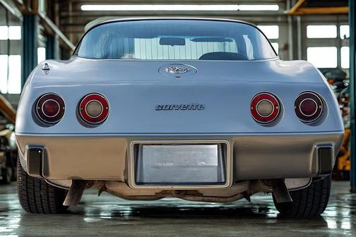 Gray 1978 Chevrolet Corvette 2dr Cpe LT w/1LT
