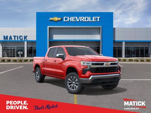 Red Hot 2026 Chevrolet Silverado 1500 LT