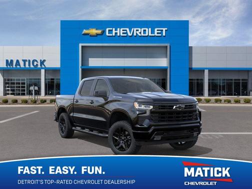 Black 2026 Chevrolet Silverado 1500 RST