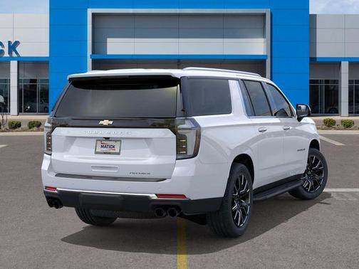 Polar White Tricoat 2026 Chevrolet Suburban Premier