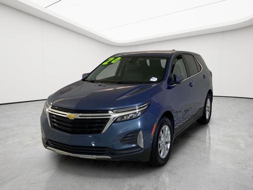 Lakeshore Blue Metallic 2024 Chevrolet Equinox 1LT