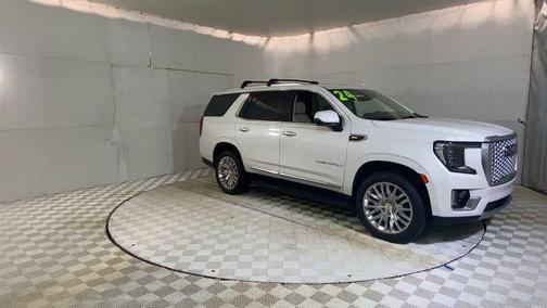 White Frost Tricoat 2024 GMC Yukon Denali