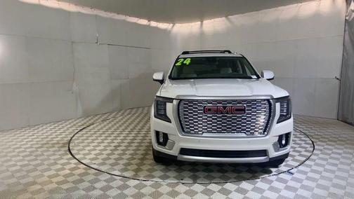 White Frost Tricoat 2024 GMC Yukon Denali